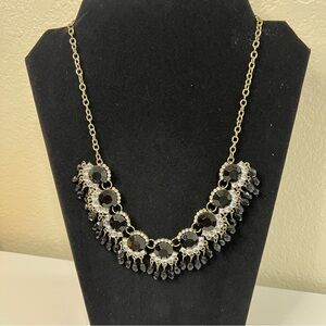 Elegant Black and Gold Necklace